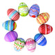 Colorful easter eggs circle Wall Decal