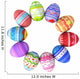 Colorful easter eggs circle Wall Decal