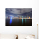 Sharjah City Skyline Dusk Wall Decal