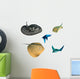 Rays and Stingrays Wall Decal Sticker Set