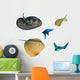 Rays and Stingrays Wall Decal Sticker Set