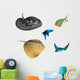 Rays and Stingrays Wall Decal Sticker Set