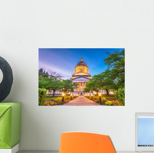 Olympia Washington Usa State Wall Decal