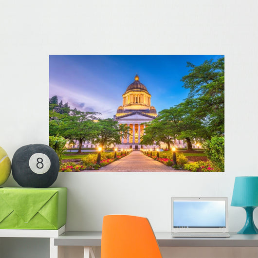 Olympia Washington Usa State Wall Decal
