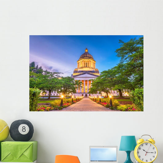 Olympia Washington Usa State Wall Decal