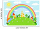 Baby landscape. Rainbow. Wall Mural