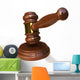 Mallet Judge Wall Decal
