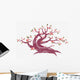 Blossom Spring Tree White Wall Decal