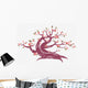 Blossom Spring Tree White Wall Decal