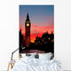 London. Big Ben clock tower. Wall Mural