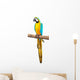 Bright Blue and Yellow Wall Decal