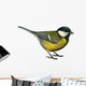 Titmouse Bird Wall Decal