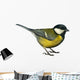 Titmouse Bird Wall Decal