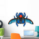 Blue Egyptian Scarab Wall Decal