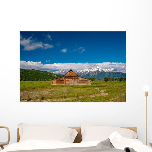 Grand Teton Mountains Barn Wall Decal