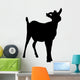 Little Black Goat Wall Decal