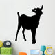 Little Black Goat Wall Decal