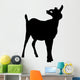 Little Black Goat Wall Decal