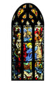 Stained Glass St Vincent Wall Mural