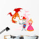The Brave Knight Wall Decal