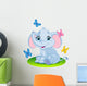 Baby Elephant Wall Decal
