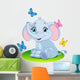 Baby Elephant Wall Decal
