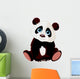 Sitting Panda Wall Decal
