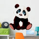 Sitting Panda Wall Decal
