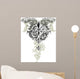 tribal fleur de lis emblem Wall Decal