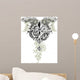 tribal fleur de lis emblem Wall Decal