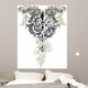 tribal fleur de lis emblem Wall Decal