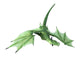 Swooping Green Fantasy Dragon Wall Decal