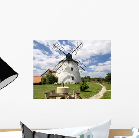 Old Windmill South Czech Wall Decal