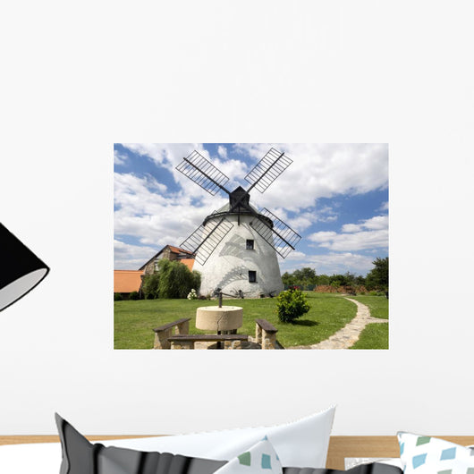 Old Windmill South Czech Wall Decal