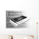 Piano Music Wall Mural
