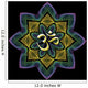 fractal lotus aum Wall Mural