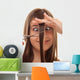 Cutting Hair Wall Mural
