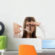 Cutting Hair Wall Mural
