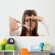 Cutting Hair Wall Mural