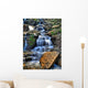 Glacier Park Waterfall Wall Decal