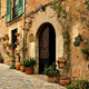 Mediterranean Village Wall Mural