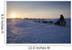 Ray Redington Jr Runs Toward Unalakleet At Sunset During Iditarod 2009 Wall Mural