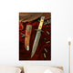 Old Bowie Knife Red Wall Mural