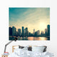 Downtown Chicago Skyline Sunset Wall Decal