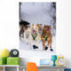 Quinn Iten Lead Dogs Running Wall Mural