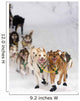 Quinn Iten Lead Dogs Running Wall Mural