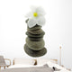 White Frangipani Flower Pyramid