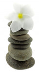 White Frangipani Flower Pyramid