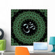 fractal mandala aum Wall Mural