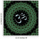 fractal mandala aum Wall Mural